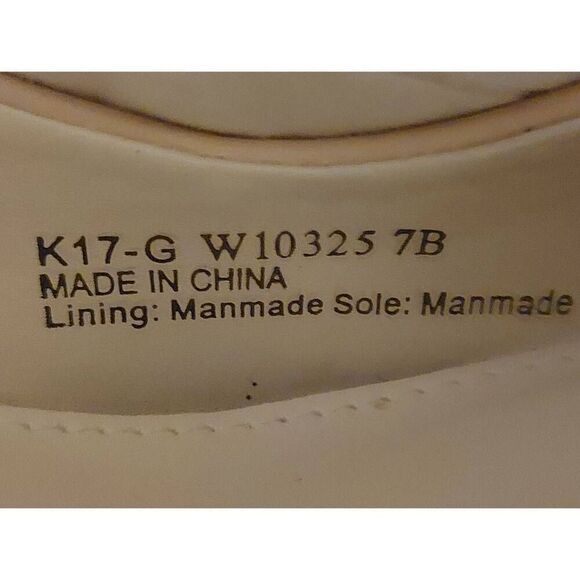 Cole Haan Classic Peep toe Pumps Heels Beige size 7 - Picture 7 of 10